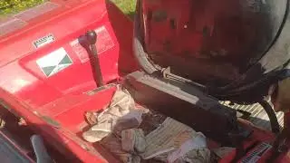 Yanmar with rotary tiller , rotavator , part1
