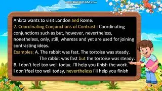 Class 7: Conjunctions