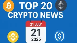 TOP 20 CRYPTO NEWS TODAY | 21 JULY 2025 | INIDA