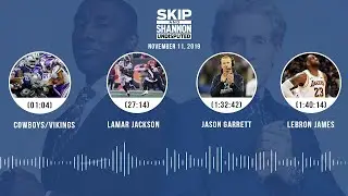 Cowboys/Vikings recap, Lamar Jackson, LeBron James | UNDISPUTED Audio Podcast