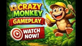 Crazy Monkey Gameplay 😱 | Full Level Play | Funny & Addictive Game