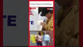 US Elections 2024: Long Lines Of Voters As Polls Open In Michigan For Prez Election