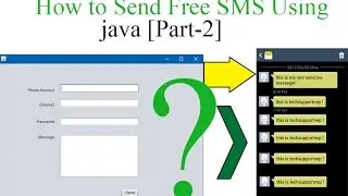 How to Send Free SMS using java? [Part-2] [With Source Code]