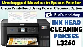 How to Clean Print Head Epson L3260 Printer?