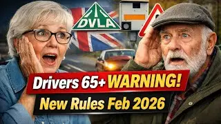🚗 UK Driving Laws CHANGE in Feb 2026 &ndash; 5 New Rules Every Senior 65+ Must Know
