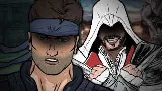 Ezio Auditore VS Solid Snake - Epic Rap Battle