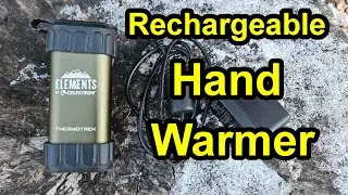 Elements ThermoTrek Rechargeable Hand Warmer by Celestron 4 Star Rating Product Review #handwarmers