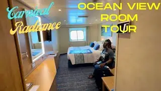 Экскурсия по номеру Carnival Radiance Ocean View 2460 4K
