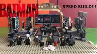 LEGO The Batman 76183 - Batcave: The Riddler Face-off - Speed Build