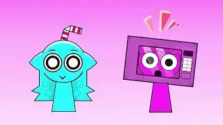 Lily Microwave and Aqua sprunki sound #sprunki #incredibox #animation