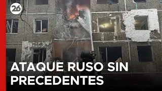 🇷🇺 Un niño muere luego de un ataque Ruso con drones explosivos