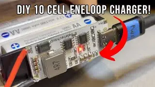 10 AA Eneloop battery charger | DIY 12V battery pack