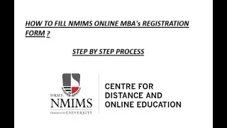 📚 NMIMS University Online MBA Registration Form Guide 2024-2025 | Step-by-Step Tutorial 📝