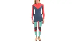 Roxy Women's 3/2MM K Meador Back Zip Fullsuit | SwimOutlet.com