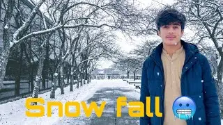 Snow fall hogai 🥶/ how hub rock 