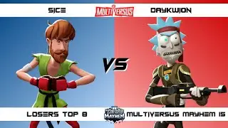 MultiVersus Mayhem 15 Losers Top 8 Sice (Shaggy) vs Daykwion (Rick) MultiVersus Tournament