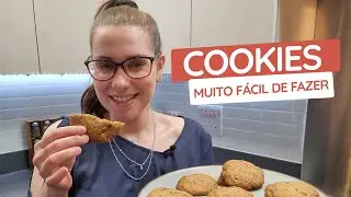 Como fazer cookies de chocolate | facil, simples e rapido