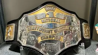 Reggie Parks NWA National Heavyweight Championship Belt