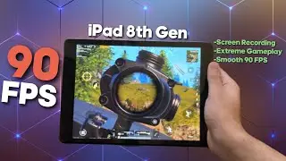90 FPS PUBG on iPAD 8TH GENERATION | Learning and Improving | No Lags 🔥