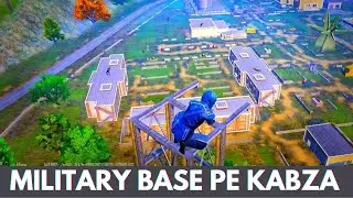 FIRST DAY Pe He Military Base Pe KABZA in BGMI #bgmi