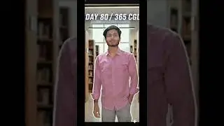 Day 80 /365 CGL #cgl #ssc #ssccgl #upsc #upscmotvation #vlog #delhi #viral #viralvideo #love#cgl