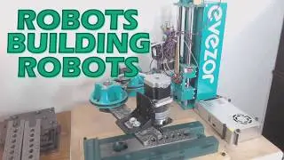 Robotic arm tapping components for more robotic arms