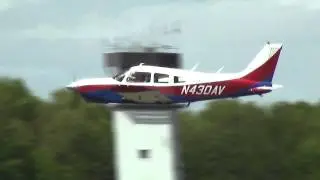 Piper Arrow, N430AV at KHEF on 5/4/13 at 1050