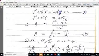 Differential Equations-Non Linear 1st Order Diff. Equations and Clairouts Equations Part 2 by SZHB