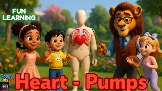 My Body Parts! Internal Organs Song for Kids-Part 4 | Fun Human Body Learning @goodykidstv321