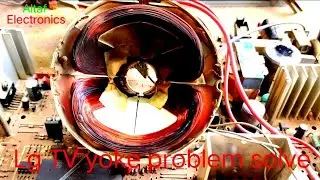CRT Lg TV yoke problem solve Urdu Hindi Altaf Electronics