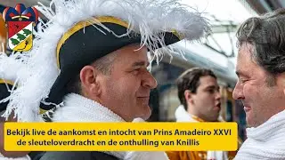Aankomst Prins Amadeiro XXVI in Oeteldonk 2024