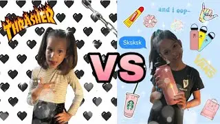 E-girl VS VSCO girl