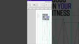Поместите одно изображение в несколько рамок в Adobe InDesign #shorts