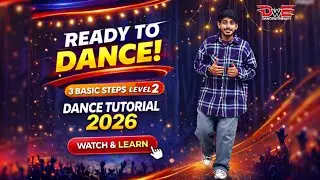 Level 2 Dance Course 2026 | 3 Basic Dance Steps | Beginner to Intermediate | Step by Step Tutorials 