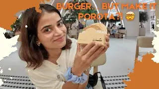  പൊറോട്ട ബർഗർ 🍔😬 Trying Dubai&rsquo;s VIRAL Porota Burger 🍔🥙 | Klay Dubai Food Vlog