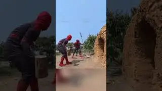 Spider-man vs monster