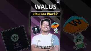 Walrus Protocol 🪂 - How Its Work? 👀 #walrusairdrop #cryptoairdrop #decentralizedstorage