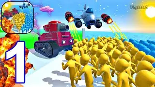 Count Masters Crowd Runner - Gameplay Walkthrough Part 1 Stickman Crowd Join & Clash Runner