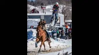 #5 AJ Pestello: Skijor Skier/ Rider