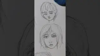 Day 10 - Asian Faces Illustration