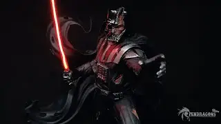 Darth Vader / Star Wars / 3D Print & Paint / Resin Conjure