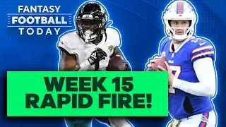 Week 15 Roster Breakdown: Playoff Rankings, Projections, Starts/Sits | 2022 Fantasy Football Advice