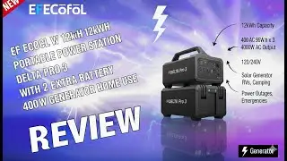 EF ECOFLOW DELTA Pro 3 Review | 12kWh Power Station for Home Backup & RV (2026)