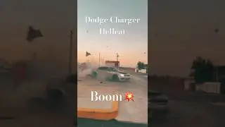 Dodge Charger Hellcat #exhaust #burnout #drift  #acceleration #sound dodge #charger #hellcat
