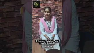 Real patient, real recovery &ndash; 11 years of pain gone with Mr Massage Wala #sciaticatreatment #pain