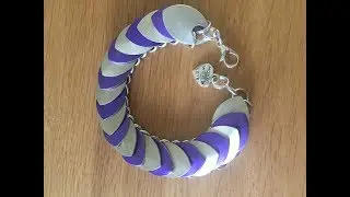 Diy sieraden: Schubben armband