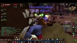 Turtle WoW - HC RFK wipe Rouge & Shaman deaths