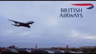 BA 747 'Queen of the Skies' London Heathrow Airport
