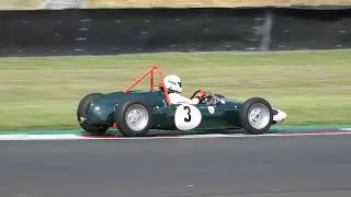 HSCC Historic Formula Junior Rear Engined Cars Race Donington Park