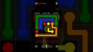Flow Free 6*6 Mania (Level - 5) #battle #blocks #simulation #adhd #animation
